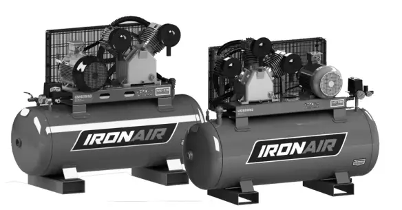 IRONAIR LB50270S3 Air Compressor fig1