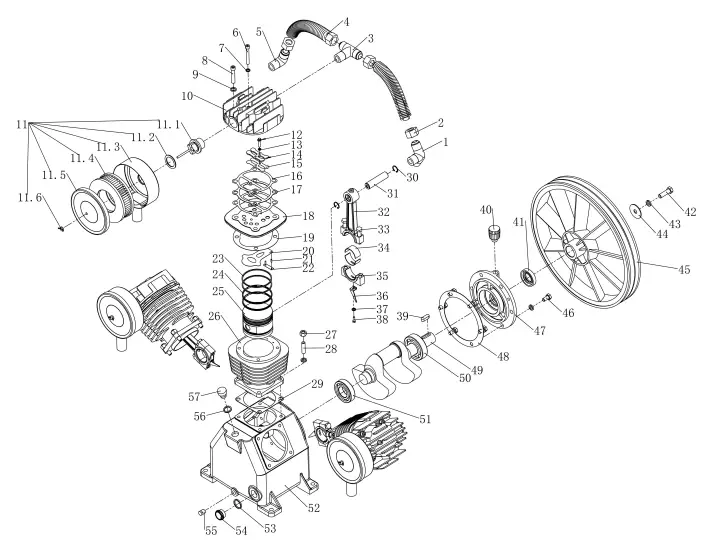 IRONAIR LB50270S3 Air Compressor fig5