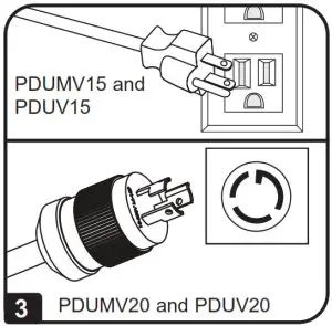 TRIPP-LITE PDUMV15 Basic and Metered Rack PDUs -Attach the