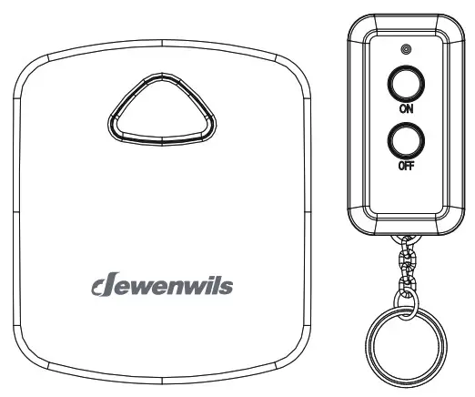 dewenwils HUF10523 Programmable Remote Control Outlet