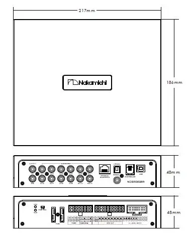 Nakamichi NDSR350A Digital Signal Processor FIG 2