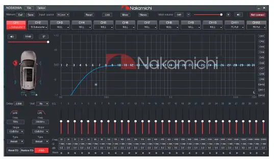 Nakamichi NDSR350A Digital Signal Processor FIG 7