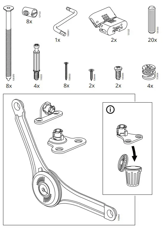 IKEA 402.017.37 SUNDVIK Desk - fig 1