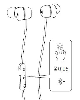 KREAFUNK aVIBE Wireless Bluetooth Earphones 4