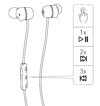 KREAFUNK aVIBE Wireless Bluetooth Earphones 5