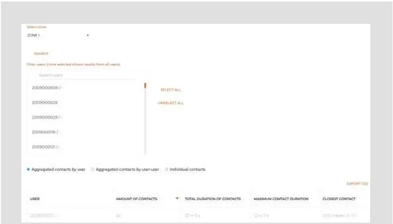 NOCCELA Social Distancing and Contact Tracing Solution - Tracing Steps 6
