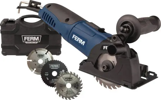 FERM CSM1043 85mm 500W Mini Handheld Circular Saw