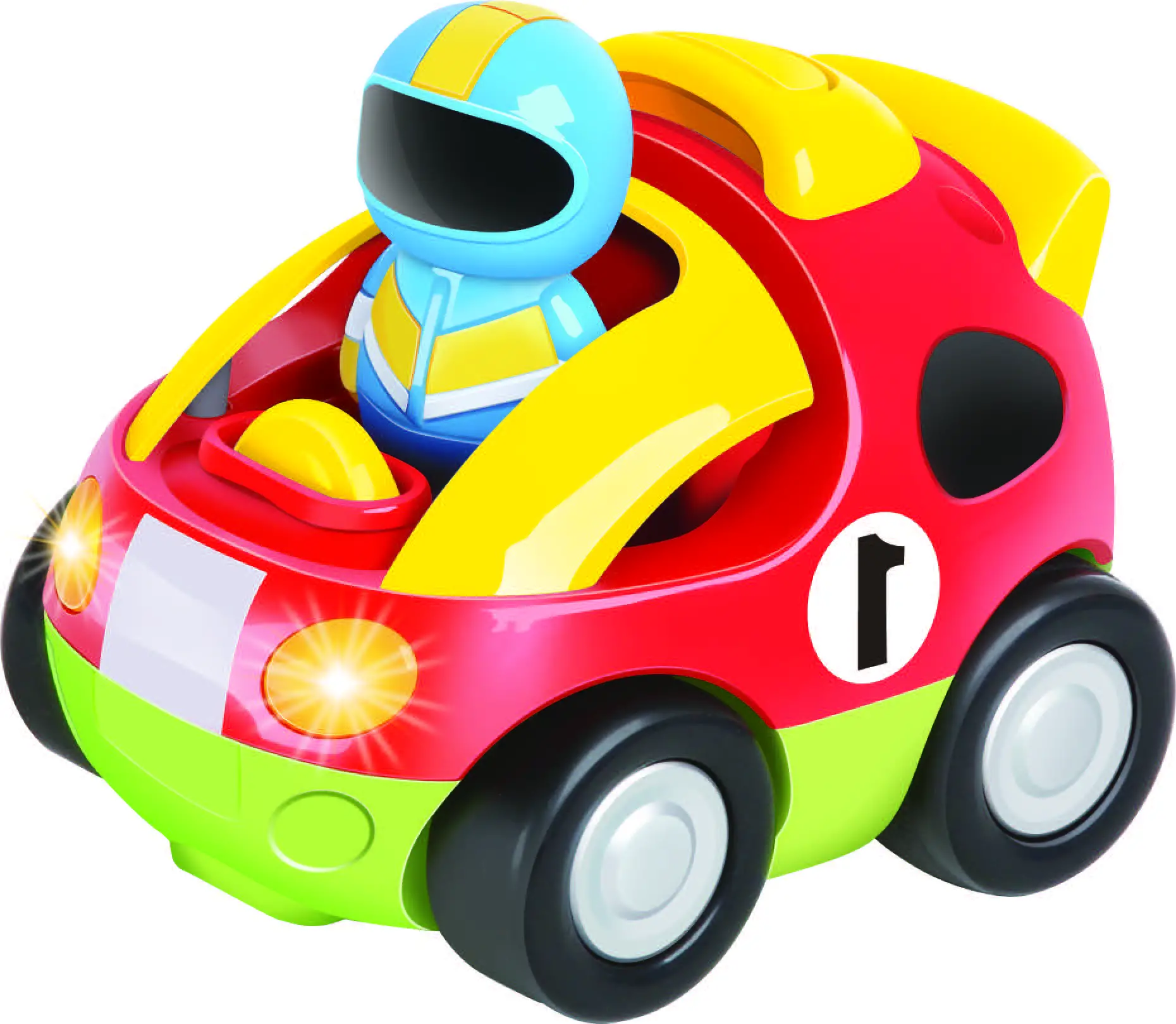 HOLY-STONE-6601-RC-Cartoon-Race-Car-with-Music-and-Lights-Electric-Radio-Control-Toy-product