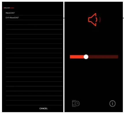WILLIAMS SOUND WF R1 WaveCAST Receiver - Using the WaveCAST App