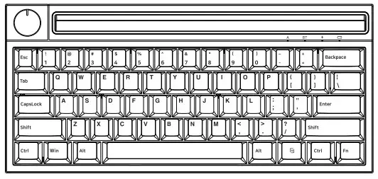 AJAZZ K620T Bluetooth Dual Mode Mechanical Keyboard