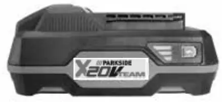 PARKSIDE PDSSA 20 Li A1 Cordless Impact Driver - Ordering a replacement battery