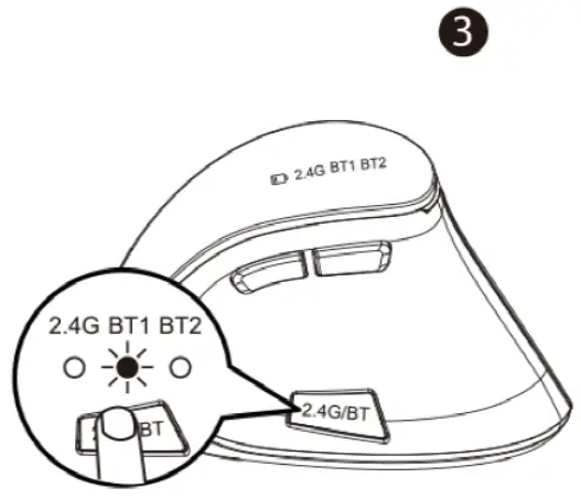 Bluetooth Mode Pairing Step