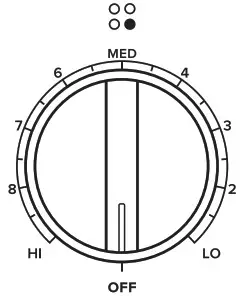 AMANA W10881062C Electric Range - COOKTOP USE