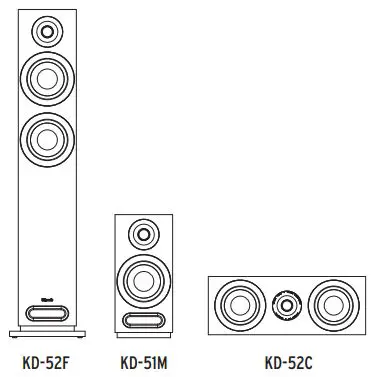 Klipsch-KD-52F-KD-Series-Home-Theater-Speaker-System-FIG-1