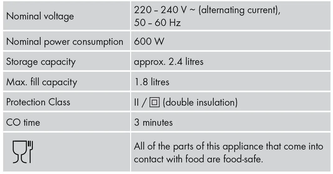 SILVERCREST SSMKC 600 A1 Kitchen Tool Blender-fig1