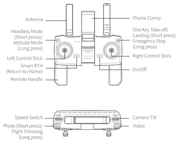 SNAPTAIN SP510 2.7K Foldable GPS Drone-11