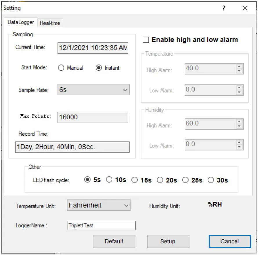 TRIPLETT RHDL50 Humidity and Temperature Data Logger-FIG8