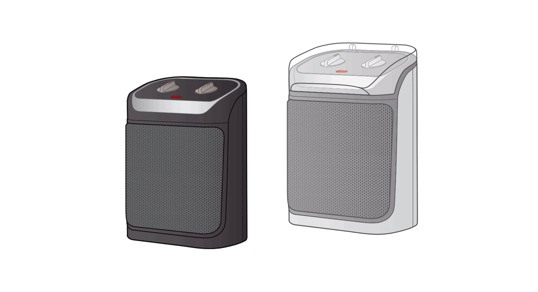 Rowenta So9261 Mechanic Ceramic Fan Heater User Guide