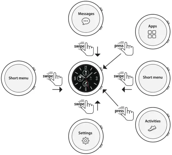 hama 00178610 Fit Watch 6910 Smartwatch - Fig