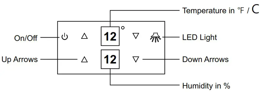 EQUATOR CH 140 ADVANCED Appliances CIGAR HUMIDOR - Operation