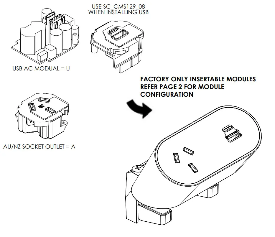 Electracom LU38121 NOVA DUO AU CONFIGURATIONS