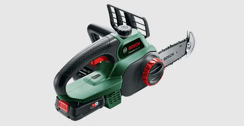 Bosch Universalchain 18 Cordless Electric Chainsaw Instructions