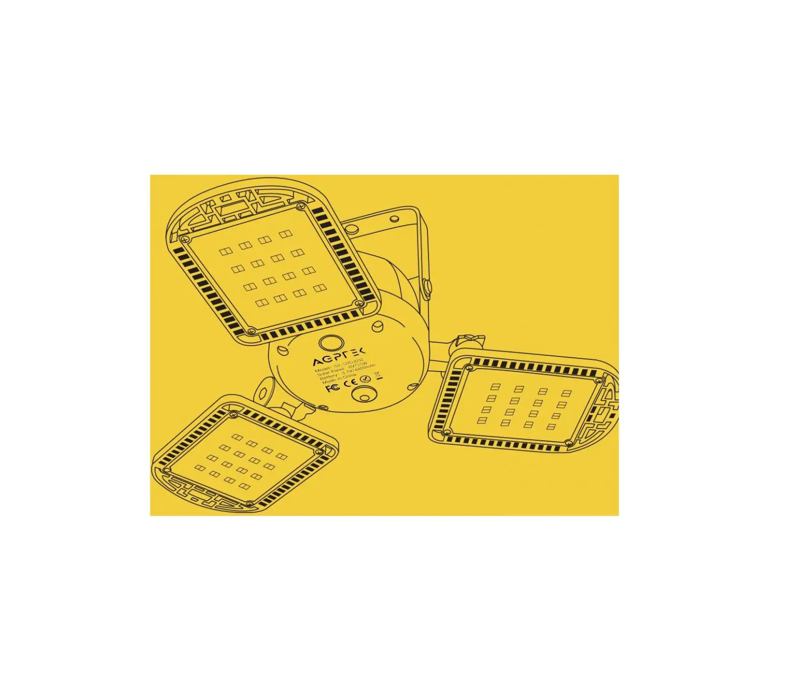 Aeprek Solar Garage Light User Manual