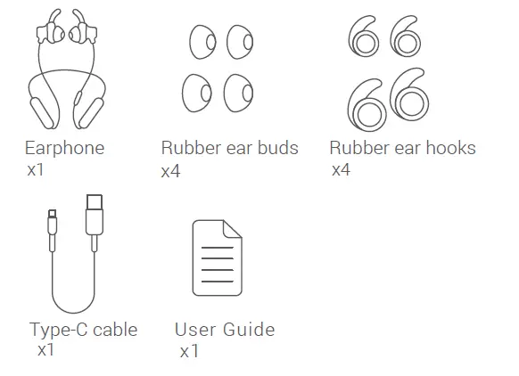 Shenzhen Grandsun Electronic 233621 Neck-Mounted Bluetooth Headphone FIG 1