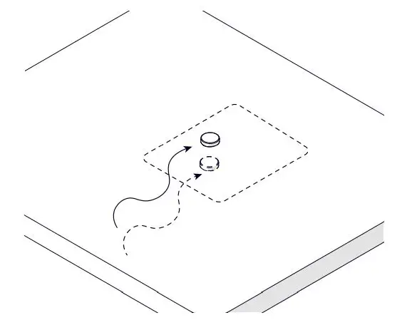 oe elsafe ARC-H Wireless Charger - Move guide to your desired location