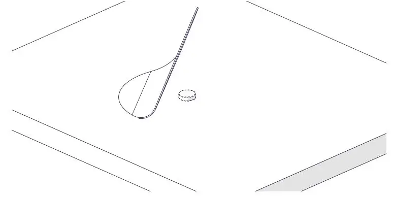 oe elsafe ARC-H Wireless Charger - Place resonator pad where magnet indicated