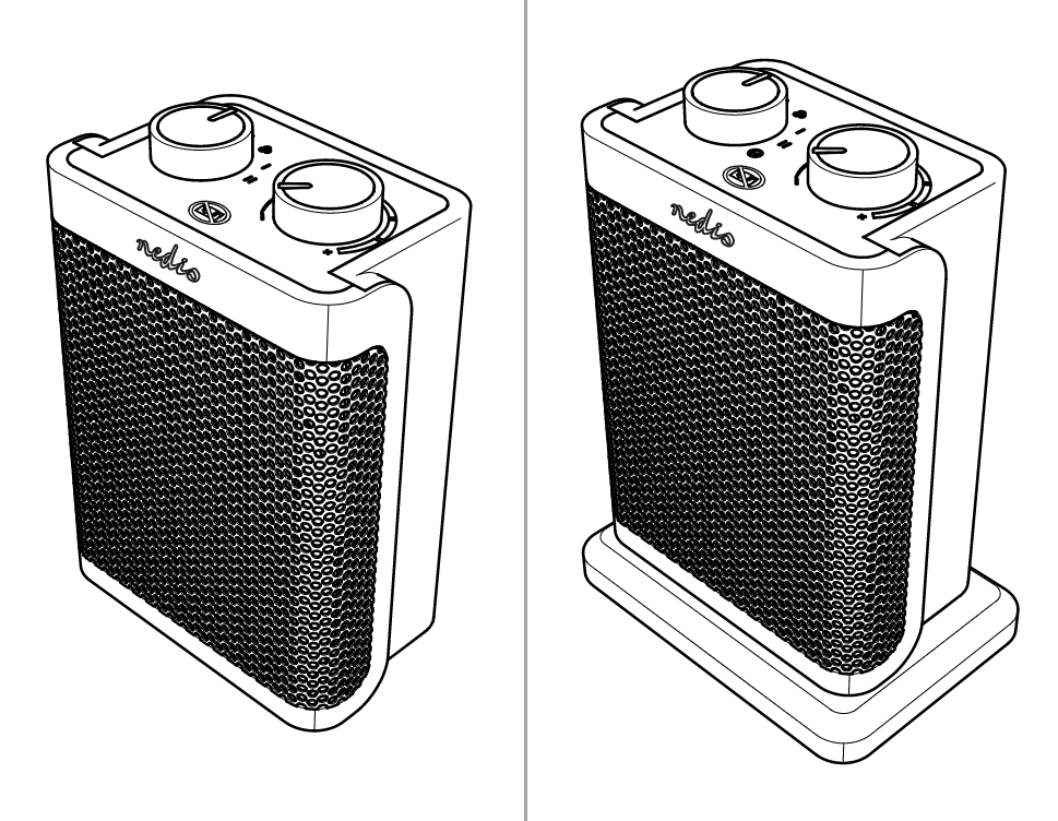 Nedis Htfa16gy | Htfa17gy Ceramic Fan Heater User Manual Nedis Htfa16gy | Htfa17gy Ceramic Fan Heater User Manual