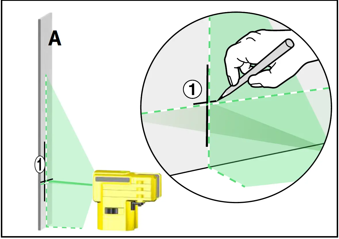 STABILA LAX 50 G Cross Line Laser 12