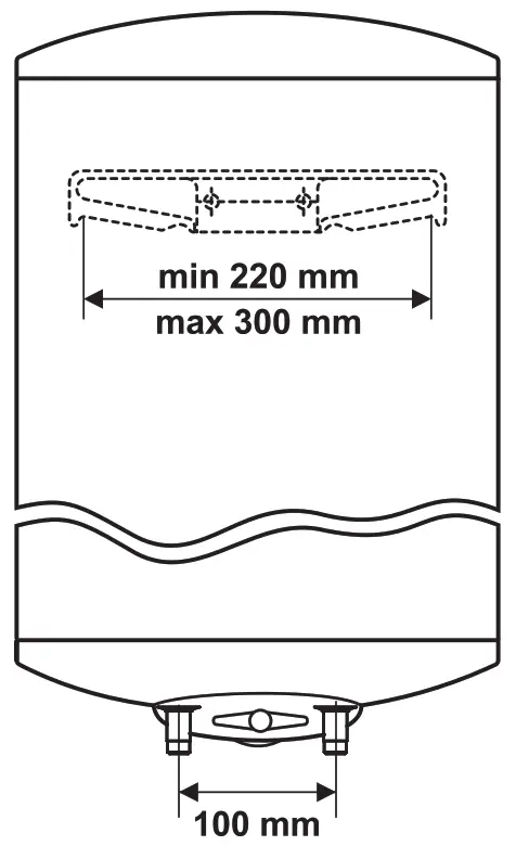 TESY 295 2000 Electric Water Heater - FIG 1
