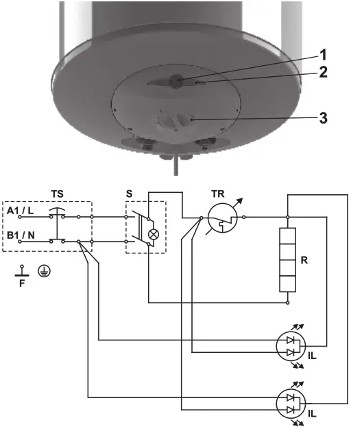 TESY 295 2000 Electric Water Heater - FIG 6