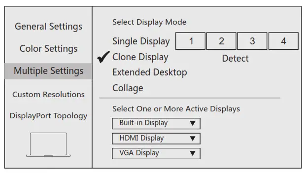 Smart Link 12-in-1 USB-C HUB - Clone mode