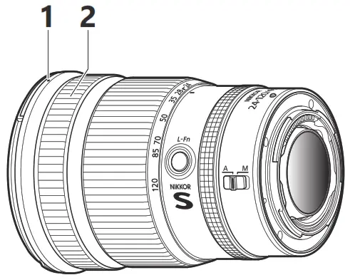 Nikon 05420105 NIKKOR Z 24 120mm f 4 S Lens - Fig