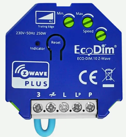 EcoDim Smart LED dimmer Z-Wave 250W