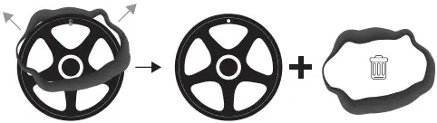 T-nB UMINTUBE10 10 Inch Inner Tube for E-Scooter C