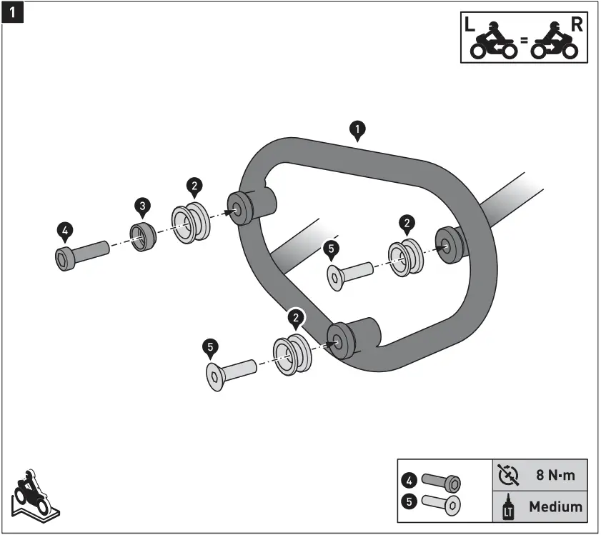 SW-MOTECH HTA-07-945-10000-SL-CSide-Carrier-Left-FIG-3
