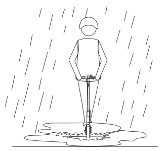 LAOTIE Electric Scoote - battery compartment