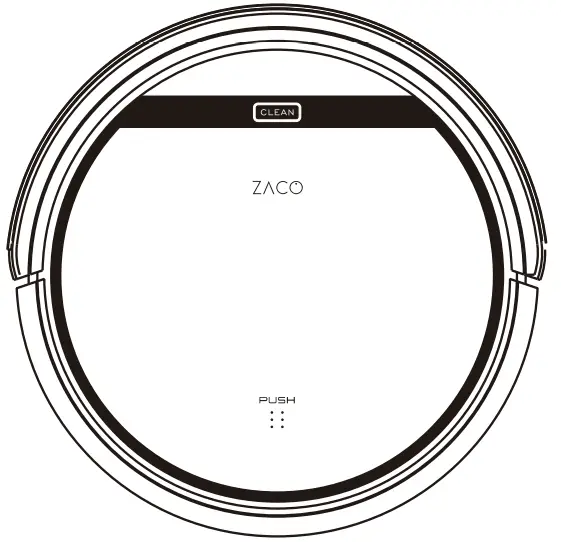 ZACO Robotic Vacuum Cleaner -