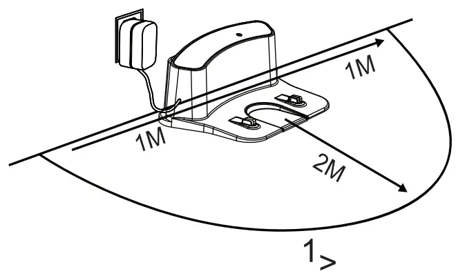 ZACO Robotic Vacuum Cleaner - operating