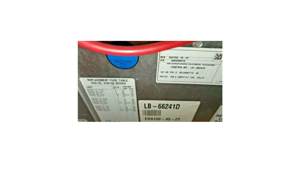 Lennox Eha150 Electric Heat Kits Instruction Manual