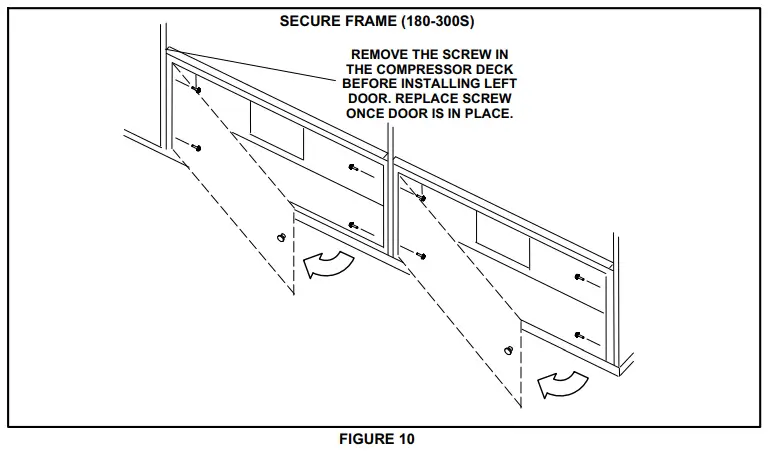 Electric Heat Door Assembly
