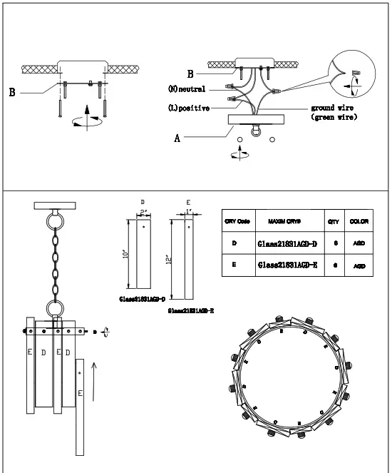 MAXIM LIGHTING 21831 Warren 1LT Mini Pendant Light - part 11