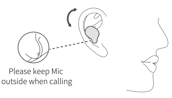 xiamio Haylou T1S TWS Bluetooth Earpones - hadphone