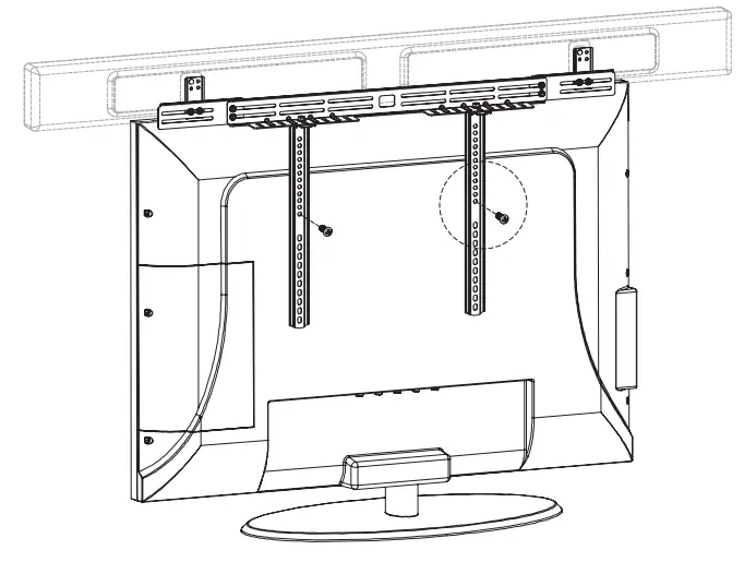 VIVO Universal Soundbar Speaker - Free Standing TV