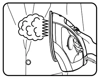 Panasonic NI E510TDSK Steam Iron - iro short