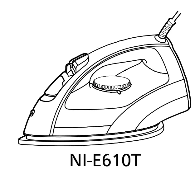 Panasonic NI E510TDSK Steam Iron
