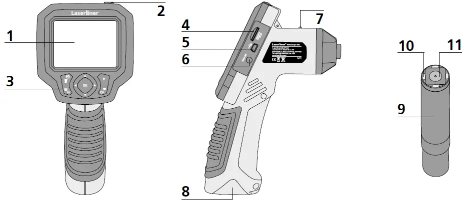 Laserliner VideoScope XXL Compact Digital Video Inspection Camera 02